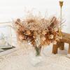 Artificial Plastic Flowers Eucalyptus Mistletoe Christmas Home Wedding Decoration Dandelion Bouquet Fake Floral DIY Arrangement