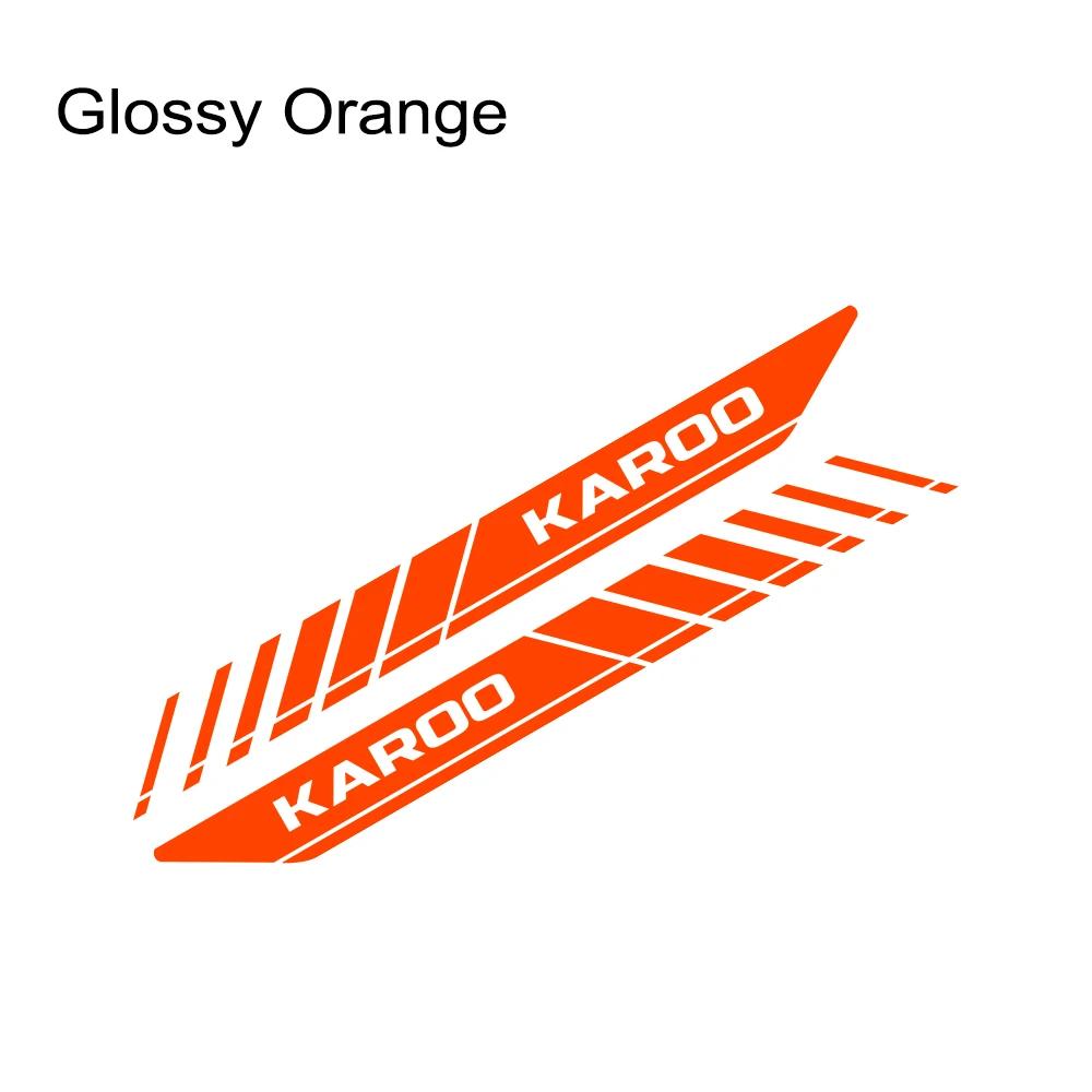 Pickup Sticker For Mahindra Karoo S6 S10 S11 DC 4X2 4X4 Truck Bed Side Graphics Stripe Style Decals Vinyl Cover Auto Accessories