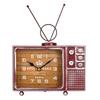 Hometime Metal Mantel Clock - Retro TV