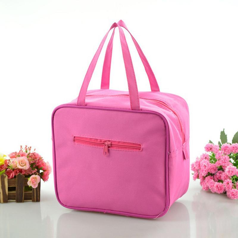 Каваий Сумка для ланча Hello Kitty Милая Мультяшная Водонепроницаемая Сумка для бенто Портативная Сумка-тоут Сумка для косметики Косметичка Для девочек