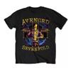 Американская ретро футболка с коротким рукавом в стиле High Street группы Avenged Sevenfold, образованной в 1999 году