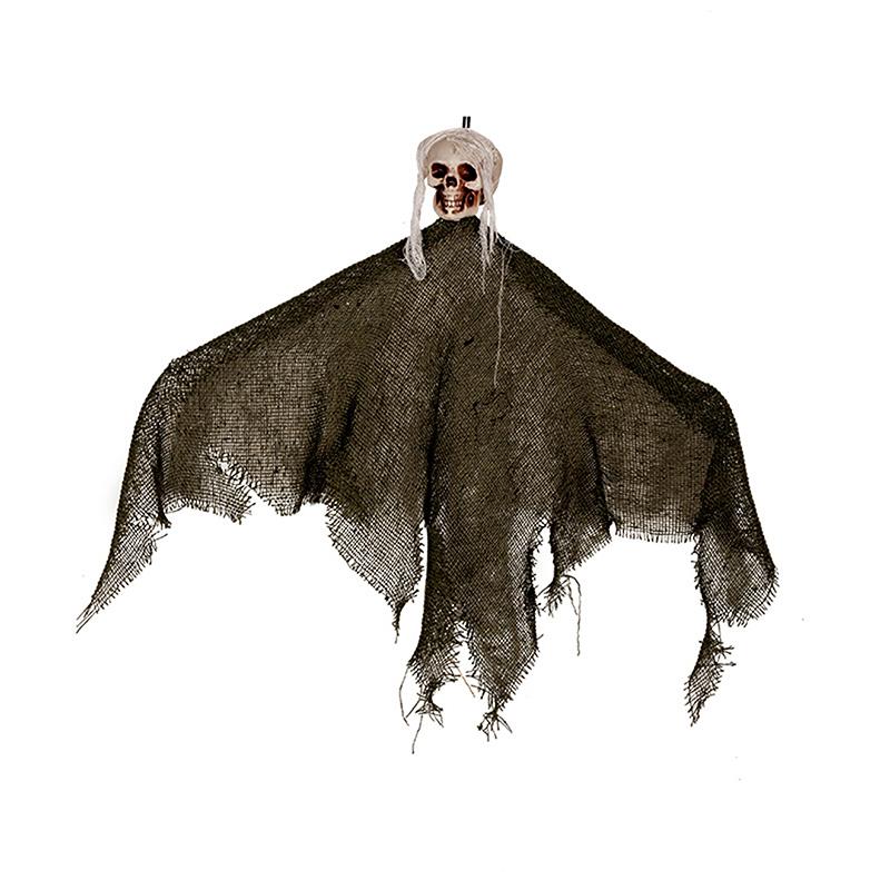 Хэллоуин жуткий скелет лицо висит привидение кулон ужас череп призрак реквизит вечеринка принадлежности дом с привидениями внутренний и наружный декор