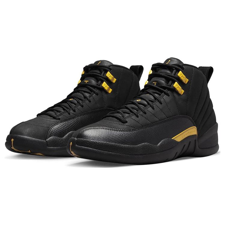 Черные мужские кроссовки Air Jordan 12 Retro Taxi CT8013-071