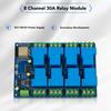 WIFI Bluetooth Relay Board DC7-28/5V Power Supply 8 Channel for ESP32 Relay Board Development Board for ESP32 Development Board