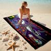 1pc Nightmare Before Christmas Microfiber Beach Towels Quick Dry Towel Sand Beach Towels Pool for Travel Swim Pool. S7290163