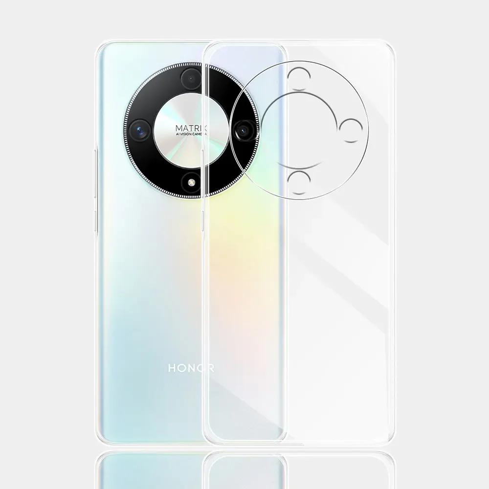 Для Honor Magic 6 Lite 5G Чехол Задняя Крышка Прозрачный Силиконовый Мягкий Чехол Для Honor Magic5 Lite Бампер Coque Для Magic4 Lite Fundas