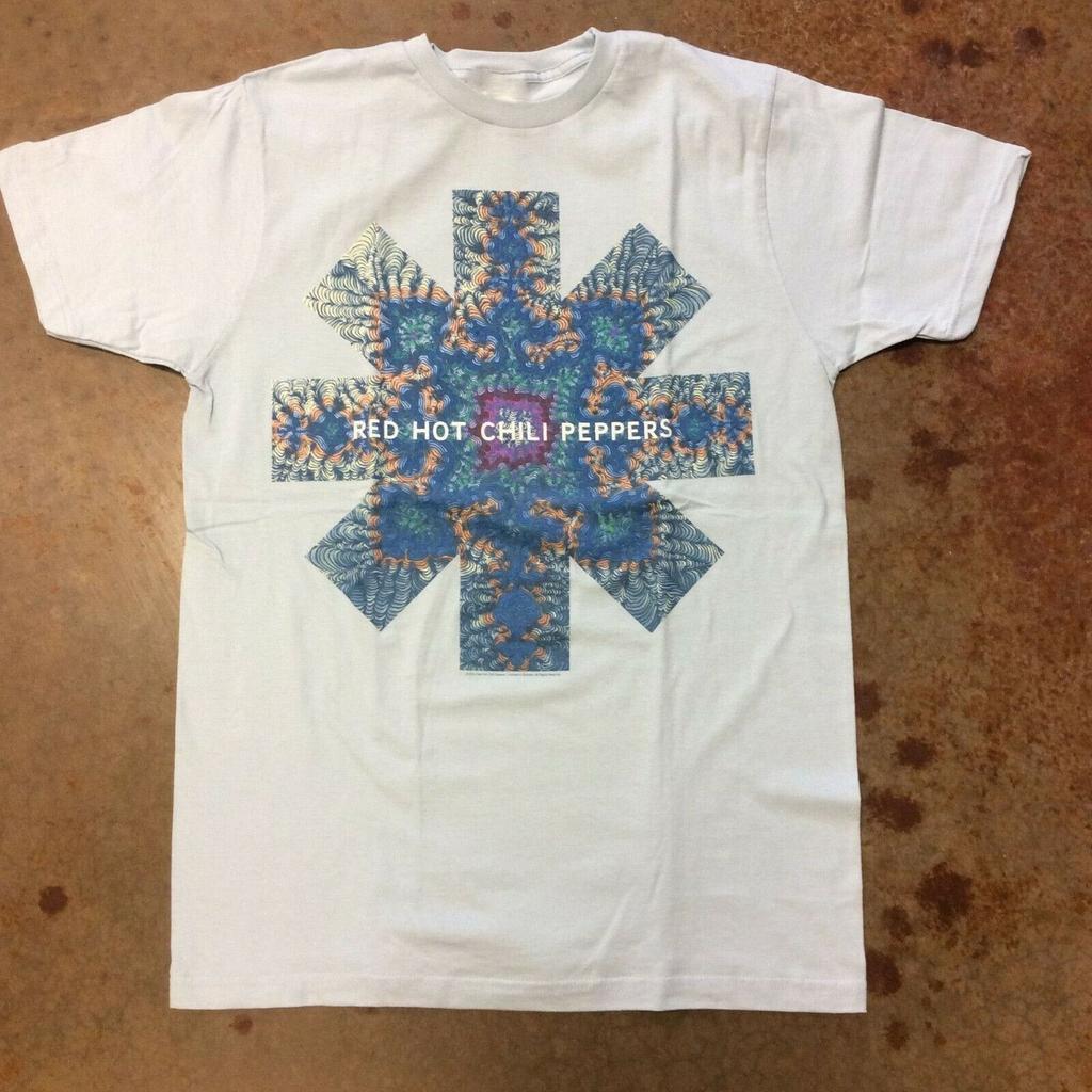 Vintage Red Hot Chili Peppers Cotton White Full Size Unisex Shirt