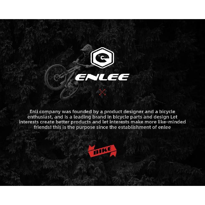 ENLEE Bicycle Fender Gravel Flat Handle Road Car Melon Car Front and Rear Common Gear Plate with Tail Quick Removal