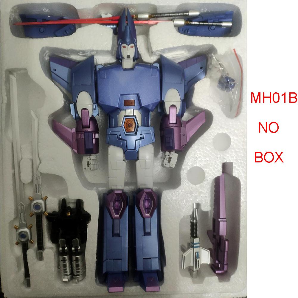 Transformation Toys MHZ Cyclonus MH01 Hurricane MH01B Fanstoys FT29 G1 Series Action Figure Deformation Robot Alloy Anime Model