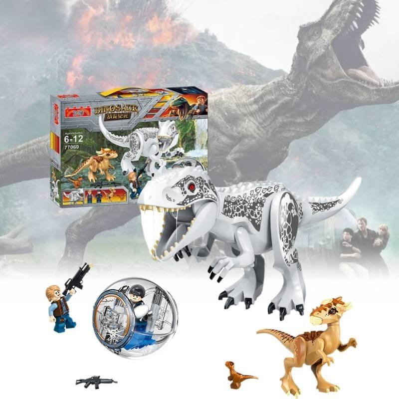 Exciting Jurassic Dinosaur Building Block Set Enhances Creativity And Problem Solving Skills
