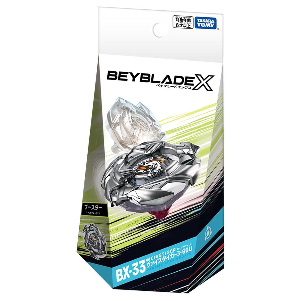 BEYBLADE X Бустер Белый Тигр BX-33 3-60U