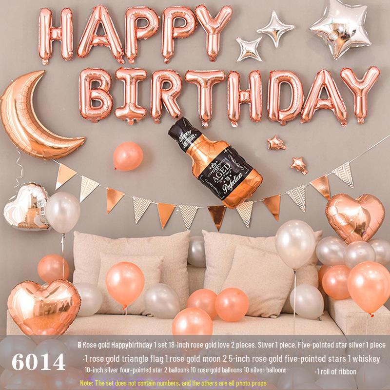 Набор воздушных шаров на день рождения для взрослых и детей - Мультяшное украшение