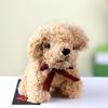 Lovely Dog Keychain Compact Handbag Pendant Stuffed Animal Dog Toy for Key