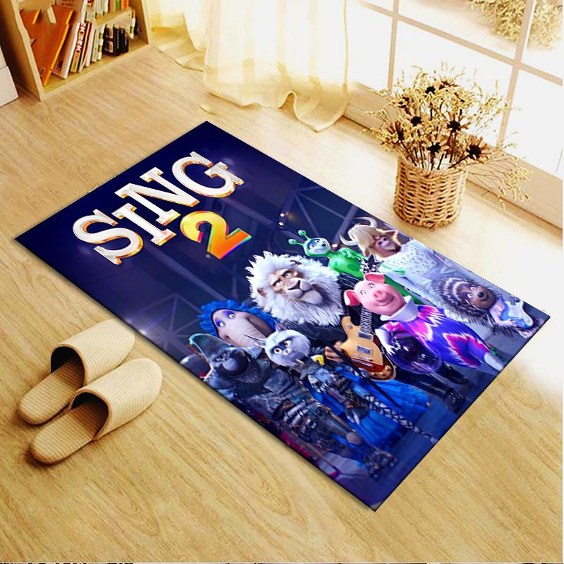 2025 New Sing Movie Carpet Rug for Living Room Bedroom Home Sofa Decoration,Kids play Non-slip Floor Mat162