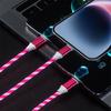 3-в-1 USB-кабель для передачи данных для телефона, кабель для быстрой зарядки