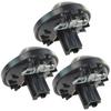 For 2000-2006 Toyota Tundra Control Knob Switch Temperature HVAC Fan 3Pcs