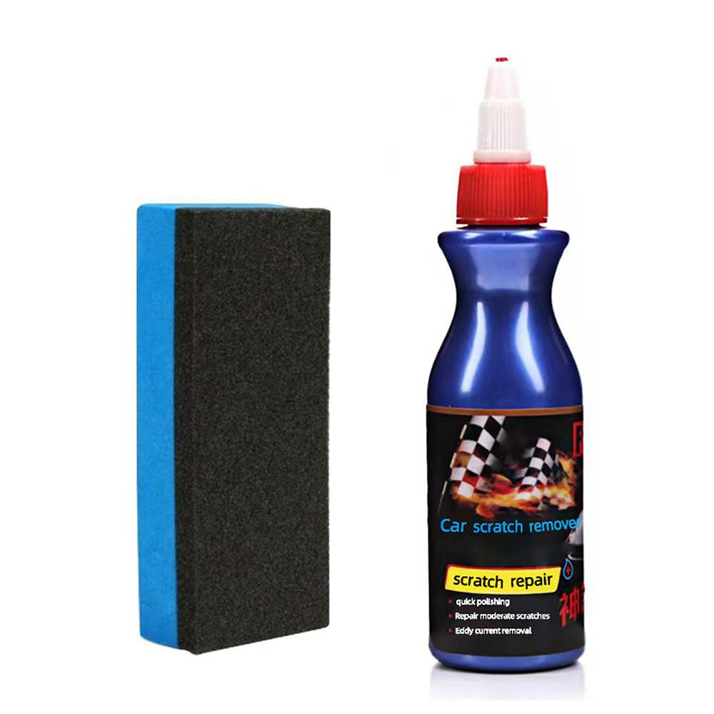 Воск для удаления царапин с автомобиля - Абразивная полироль для краски и крем от пятен
