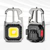 Portable Flashlight Keychain Light 1000 Lumens Bright and Rechargeable Small LED Keychain Flashlight With 7 Modes Mini Pocket