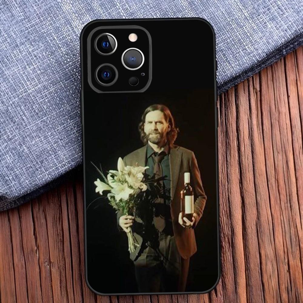 Чехол для телефона игры Alan Wake для iPhone 16,15,14,13,12,11,Pro,X,XS,Max,XR,Plus,Mini Черный Мягкий Силиконовый Чехол