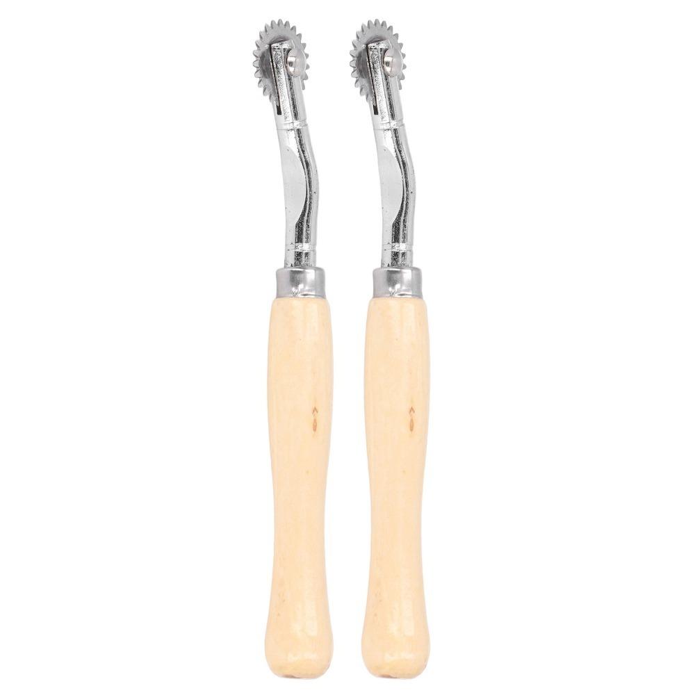 2PCS Strong Clamping Force Tracing Wheel Tool Stainless Steel Tracing Wheel For Cloth Paper