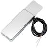 Звукосниматель Artec MHFA95 Alnico 5 Mini Humbucker, для установки сбоку, нековый, в стиле Johnny Smith, для джазовых гитар, Хром