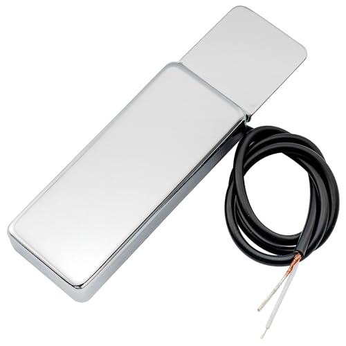 Звукосниматель Artec MHFA95 Alnico 5 Mini Humbucker, для установки сбоку, нековый, в стиле Johnny Smith, для джазовых гитар, Хром