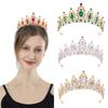 European Style Wedding Bride's Crown Grand and Luxurious Stage Performance Princess and Queen's Crown Hair Crown