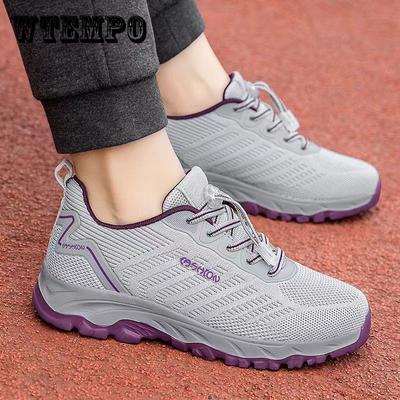 Обувь для пожилых людей, женская дышащая сетчатая обувь, нескользящая обувь, спортивная обувь, для ходьбы людей среднего и пожилого возраста