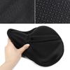 Wide Big Bum Thickened Sporty Cycling Accessories Silicone Saddle Cover Gel Cushion Bike Seat Pad