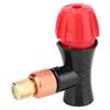 1 Pcs Aluminum Alloy CO2 Bike Inflator Valve Head Bicycle Tire Pump for Road and Mountain Bikes