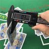 Игральные карты пластиковые баккара техасский холдем покер 58 мм(2,28 дюйма)*88 мм(3,46 дюйма) ПВХ Покер Настольная игра Водонепроницаемая Носимая C Практическое использование