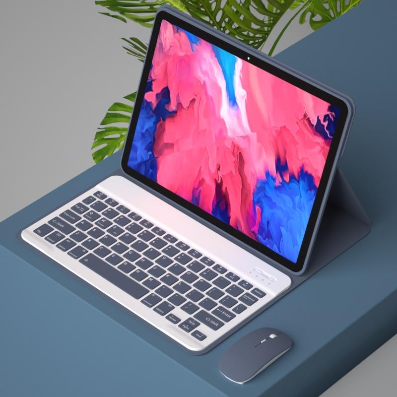Чехол с Bluetooth-клавиатурой для Lenovo Tab P12, чехол 12,7 2023 для Lenovo Xiaoxin Pad Pro 12 7 12,7, силиконовый кожаный чехол для планшета
