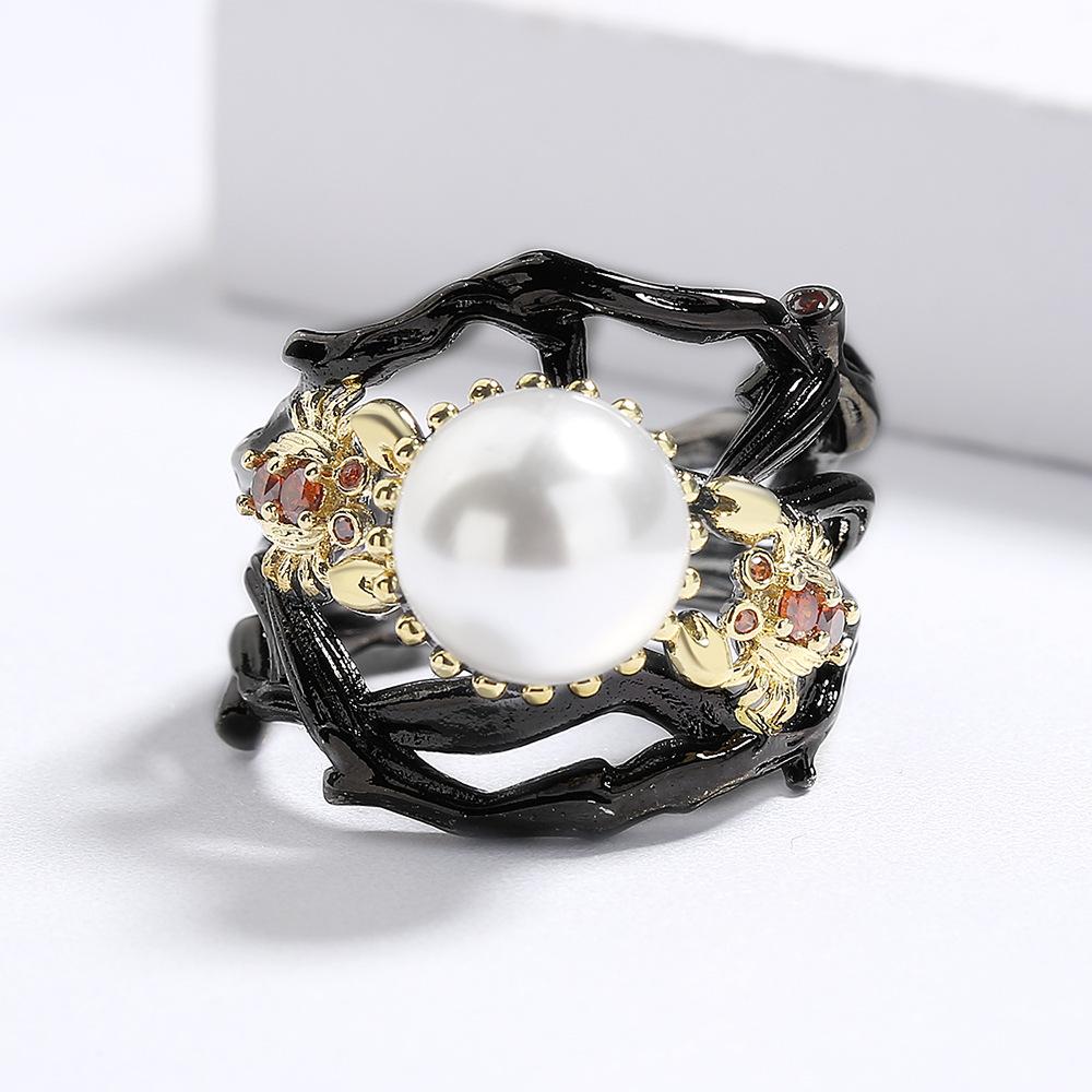 Модное индивидуальное выдолбленное кольцо на указательный палец, женские ювелирные изделия в богемном стиле, ювелирные изделия ручной работы, вечернее кольцо, обручальное кольцо, подарок на годовщину