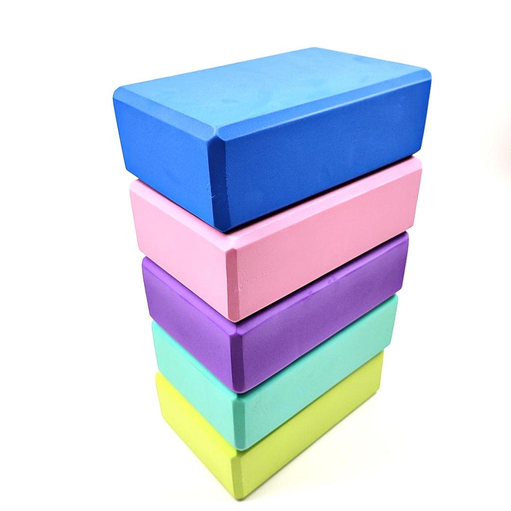 EVA High-Density Non-Slip Yoga Brick for Kids - Multi-Color Foam for Dance & Leg Press Practice