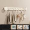 Wall-Mounted Vacuum Suction Cup Hooks 4/6 Hooks Kitchen Storage Hooks  for Home