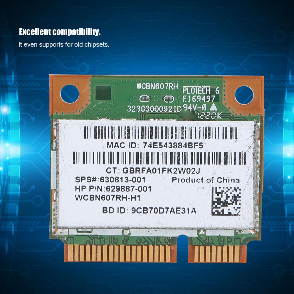 300 Мбит/с Универсальная беспроводная сетевая карта RT3592BC8 BT3.0 MINI PCI-E для ноутбука HP