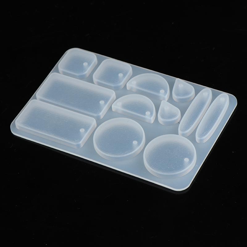 Силиконовая серьга подвеска смоляная форма литье инструмент для самостоятельного изготовления эпоксидной смолы