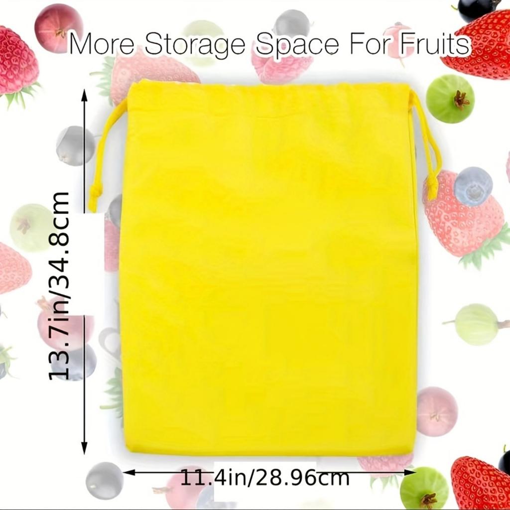 1 шт./2 шт. Желтая сумка для хранения бананов, сумка для предотвращения созревания бананов, сумка для свежести бананов, многоразовая сумка для хранения фруктов на шнурке