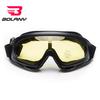 BOLANY Cycling Glasses Windproof UV Resistant Impact-Resistant Anti-fog Good Toughness Sport Goggles Cycling Supplies