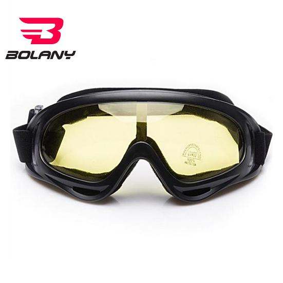 BOLANY Cycling Glasses Windproof UV Resistant Impact-Resistant Anti-fog Good Toughness Sport Goggles Cycling Supplies
