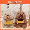 Marmots Toy Plush Keychain Children Function Collectible Bag Accessory Doll Gift