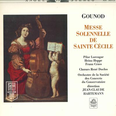 LP Запись ЖАН КЛОД АРТМАН, ХОР РЕНЕ - Серия духовной музыки Том 3 / Гуно AA9013 ANGEL Япония Классика Б/У