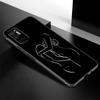 Чехол для телефона Art Line Face для Xiaomi Redmi Note 7 8 9 10 Lite 11 11E 11T 12 Pro 11S 4G 10T 5G 8T 9S 10S, мягкий черный чехол из ТПУ