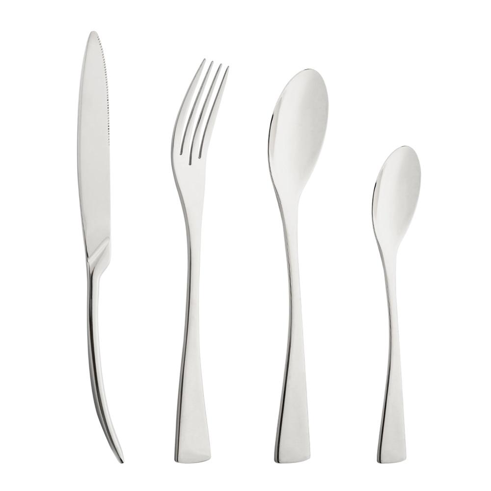 Фиолетовый столовая посуда из нержавеющей стали 304, зеркало, роскошные столовые приборы, нож, вилка, ложка, посуда, западная еда, ресторан, можно мыть в посудомоечной машине