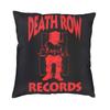 Крутая квадратная наволочка Death Row Records для декора дома, 3D двусторонняя печать, чехол на подушку для дивана