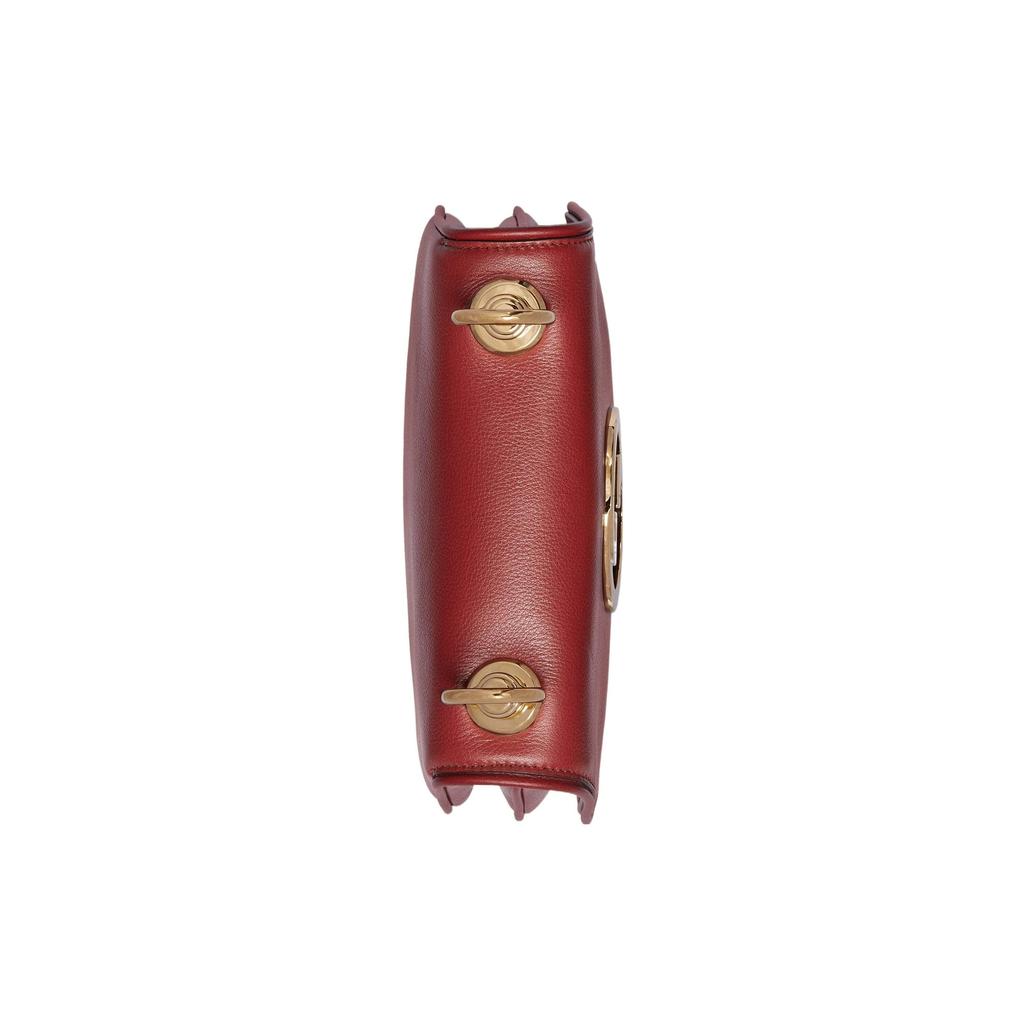 GUCCI Blondie Leather Portable Crossbody Bag, Shoulder Bag Mini Women's Dark Red 698643-UXXAG-6170