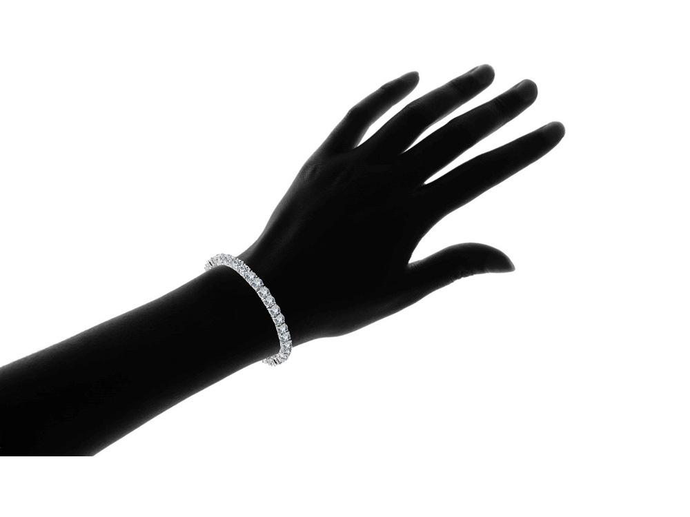 Цирконовый браслет: Женский браслет класса люкс и изысканный браслет для высококлассного, модного образа