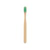 Custom Logo and Packaging Kids Square Handle Soft Eco Natural Biodegradable Bamboo Toothbrush