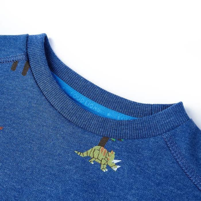 Sweatshirt pour enfants mélange bleu foncé 92/104/116/128/140