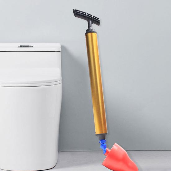 Yousheng Toilet Unclogger Plunger Технология распыления высокого давления Многоразовый инструмент для устранения засоров в туалете, ванной, душевой кабине